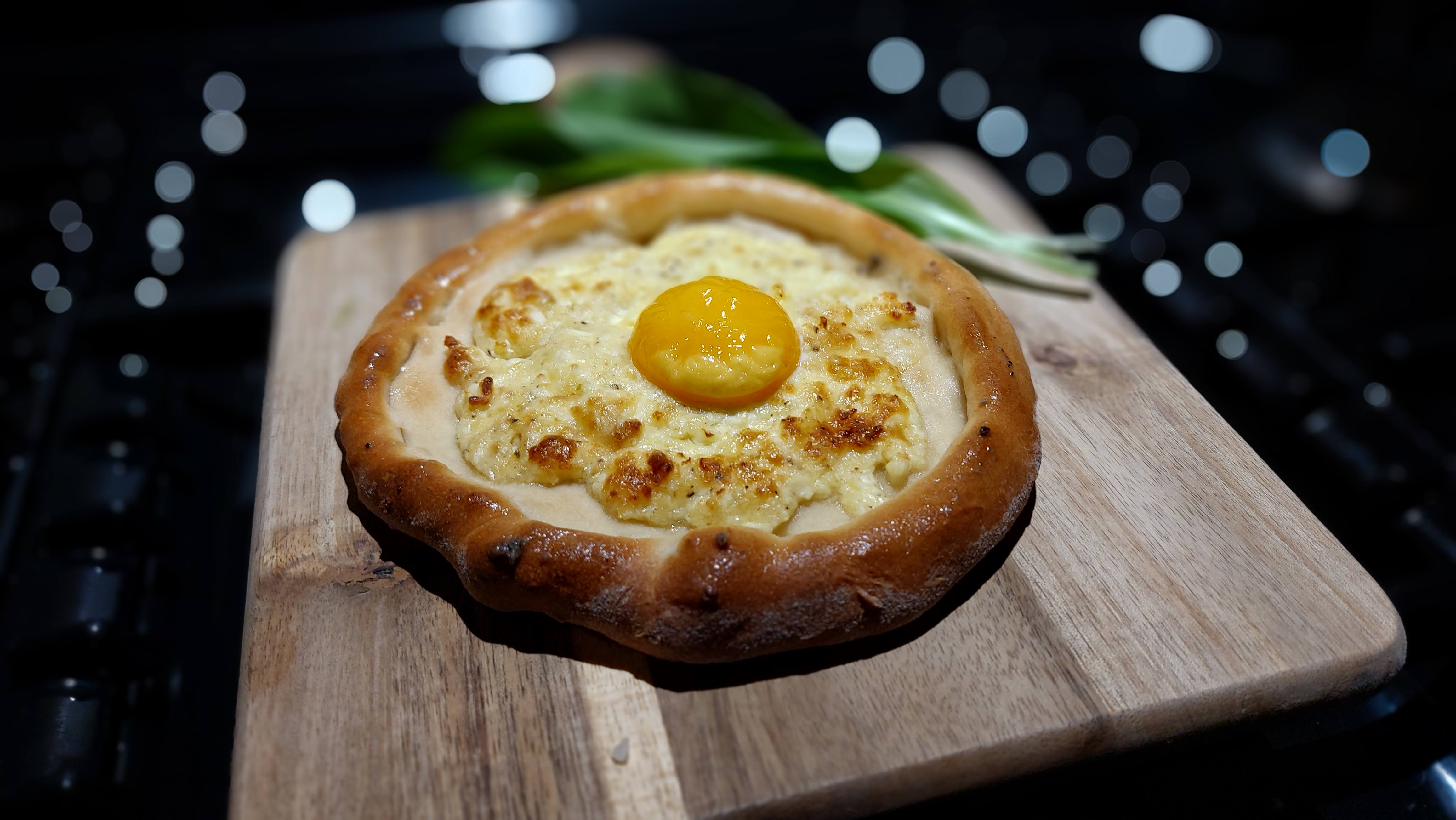 szarvasgombás lepény